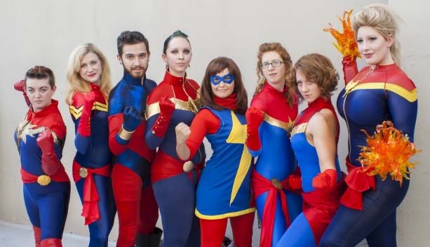 captain marvel cosplay