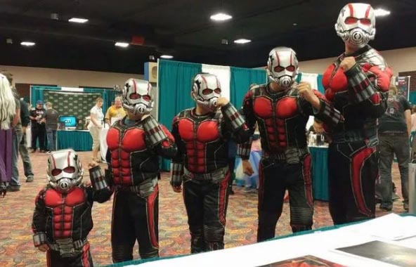 ant-man funny cosplay show